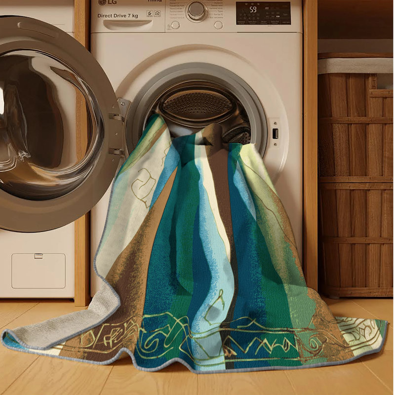 Radiant Peaks Rug, Square 8'