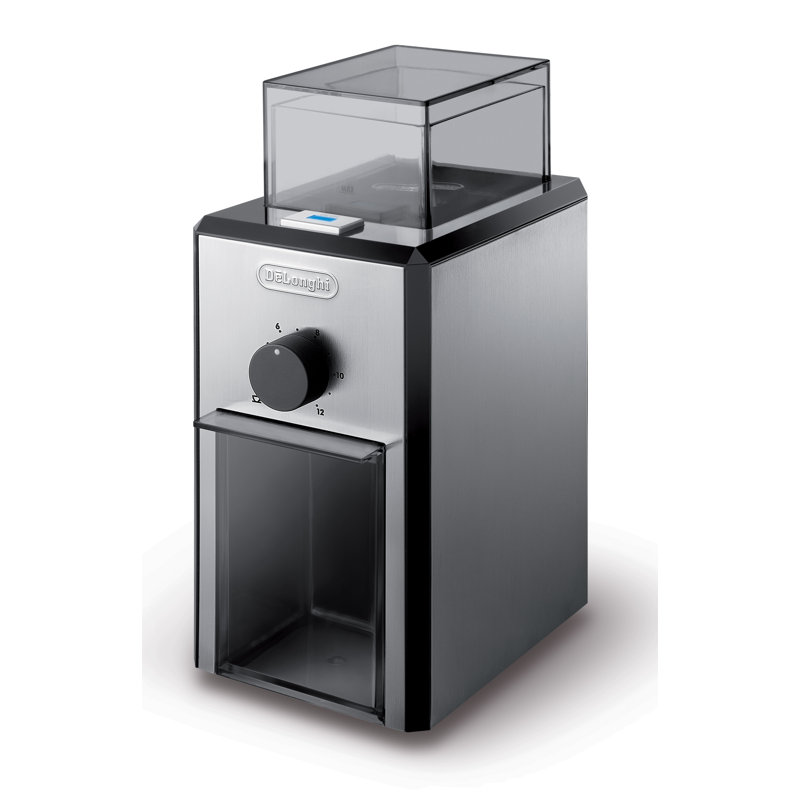 De'Longhi Burr 4.2oz Coffee Grinder, Stainless Steel