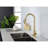 Single Handle Stainless Steel Kitchen Sink Faucet With Pull Down Sprayer-125382512