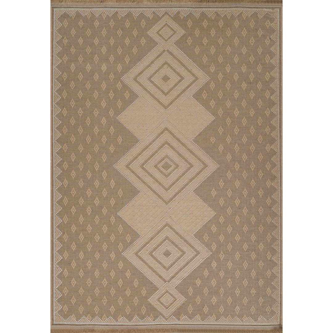 Teppich Messmer Beige/Braun