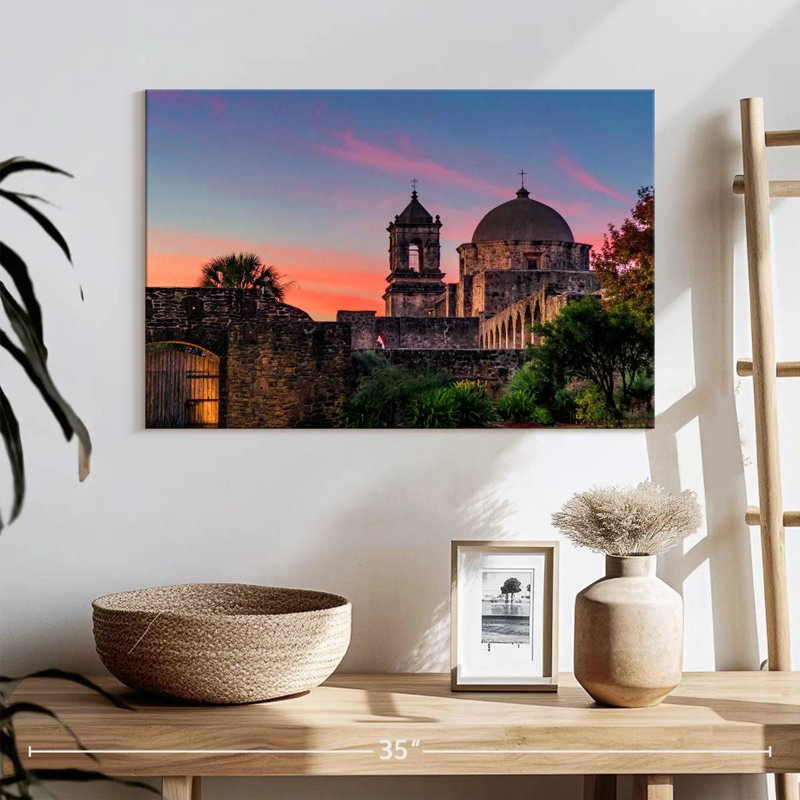 Église Mission San Jose, H 16 po x l 24 po
