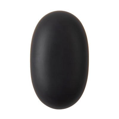Perle 10-in Black dimmable LED Wall Sconce