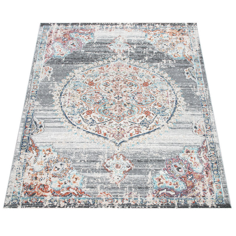 Oriental Indoor / Outdoor Rug, Rectangle 4'7" x 6'7"