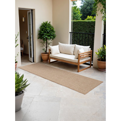 Kona Indoor and Outdoor Rug by Hanse Home – Reversible Outdoor Rug, Flat Weave Weatherproof for Living Room, Balcony, Garden