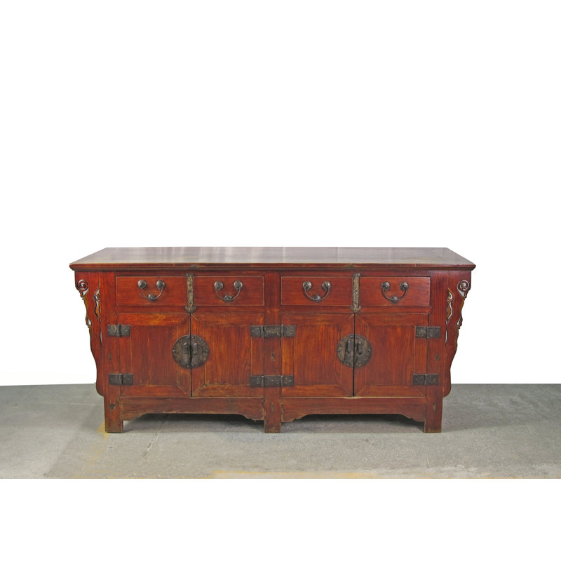 Asian Classic 78'' W Solid Wood Sideboard