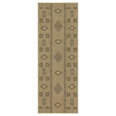 7 pi 10 po X 10 pi 3 po Tapis intérieur / extérieur en jute