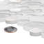 12" x 12" Glass Random Mosaic Wall & Floor Tile