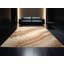 Tapis ikat bohémien doux et moelleux en brun - reliure beige-1153282780