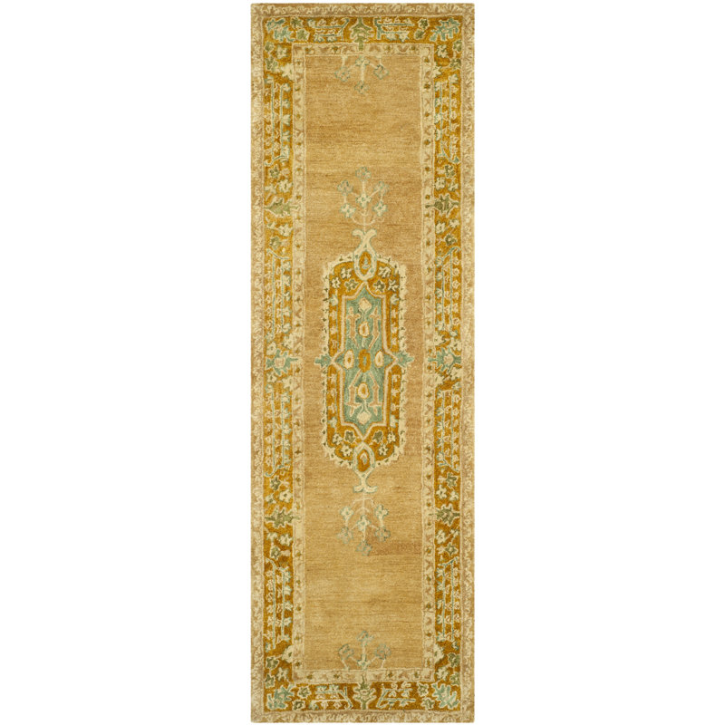Cokley Performance Floral Indoor/Outdoor Area Rug, Round 7'1
