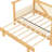 Twin Size Wood Treehouse Bed With Soft Cushion Rails,For Kids, Teens, White-1840949614