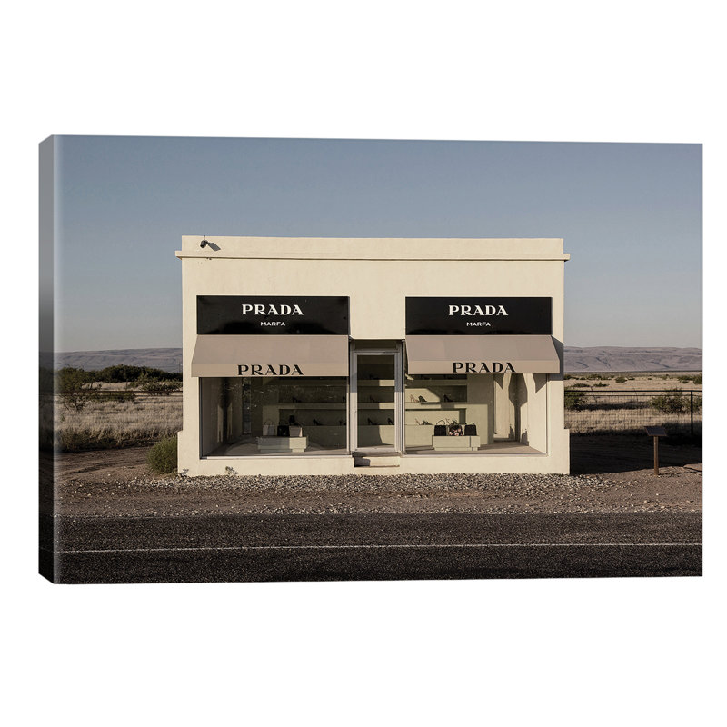 Prada Marfa - Wrapped Canvas Print, 66.04 cm H x 45.72 cm W x 1.91 cm D