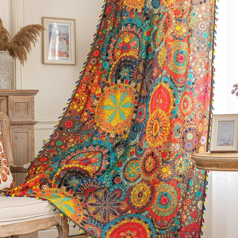 Curtain Panel Pair, 132.08cm Width  x 160.02cm Drop