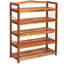 18 Pair Solid Wood Shoe Rack