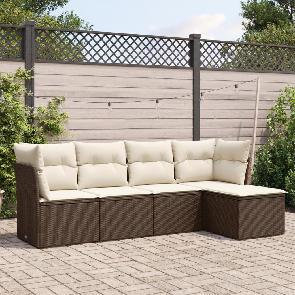 Gartenecksofa Marhta mit Kissen