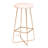 Brontie Upholstered Counter Stool with Metal Frame-861722586