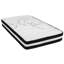 Lit plateforme capitonné Tribeca avec matelas à ressorts ensachés 10 pouces-251429231-251429237