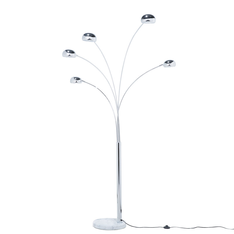 Aberdeen 210cm Novelty Floor Lamp, Silver