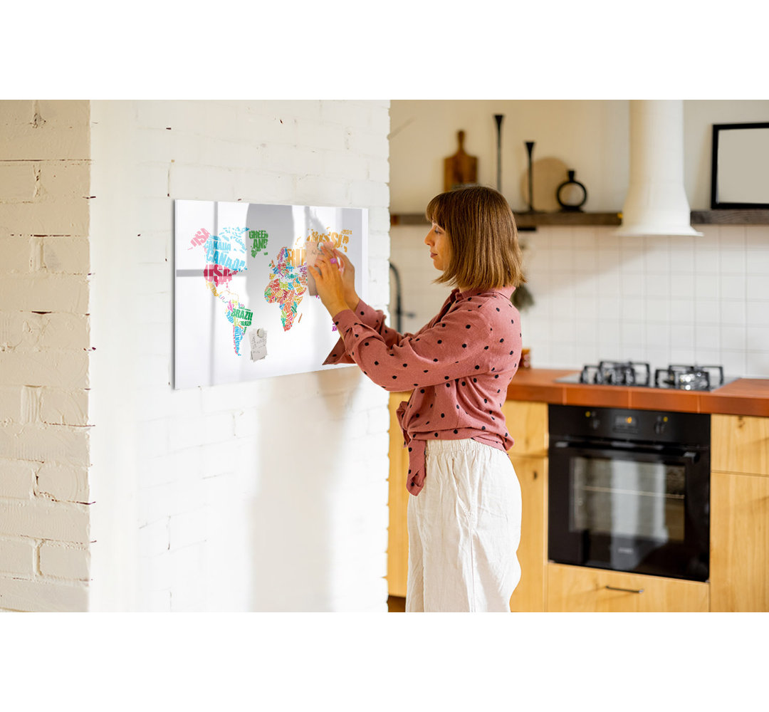 Magnetic Glass Dry Erase Board