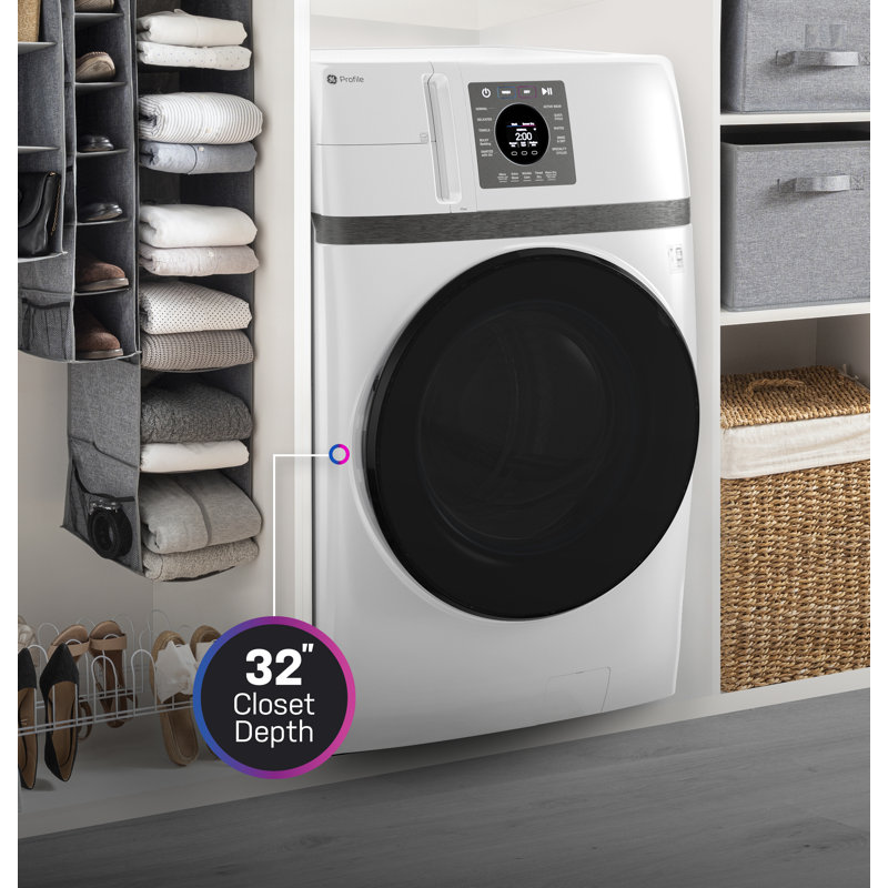 Ge Profile Energy Star 4.6 Cu. Ft. Capacity Ultrafast Combo With Ventless Inverter Heat Pump Technology Washer/Dryer