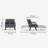 1-Seat Sofa-Bed with Adjustable Backrest, Light Brown | 100% Metal Frame & 100% Polyester Fabric | Dimensions: 26.8 x 26.4 x 16.1 inches | Easy Conversion to Bed | Max Weight Capacity: 220 lbs | Rebonded Foam Cushioning