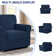 Pizarro Soft Stretch Separate Box Cushion Armchair Slipcover
