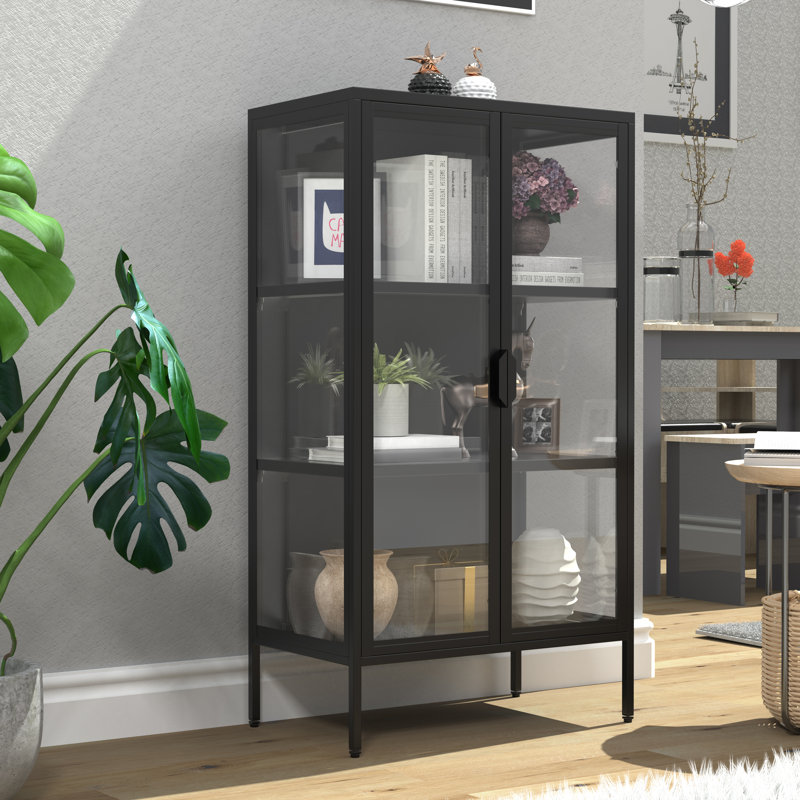 Nardoni Display Cabinet, Black