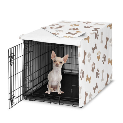 Housse pour chenil Paw and Bone Dog par Sweet Jojo Designs