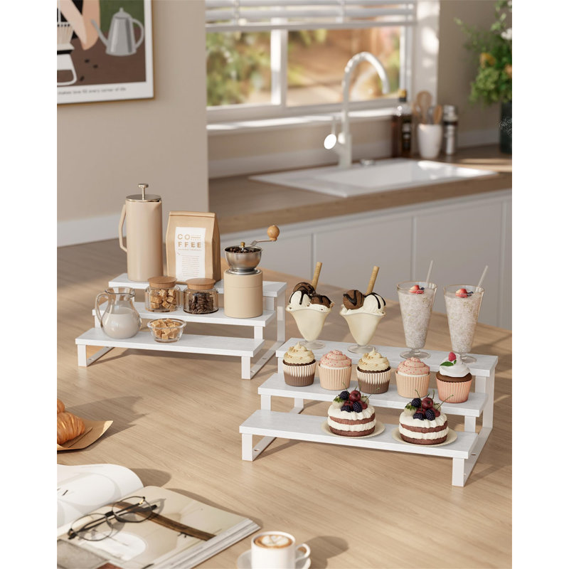 Brazee Spice Rack, Cloud White