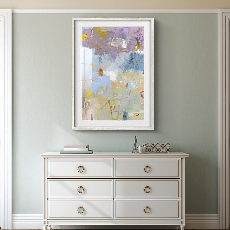 Tandis que je - impression encadrée, 28.5" H x 20.5" W, White