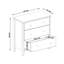 Sparland 81cm W 3 - Drawer Chest of Drawers-31352534