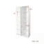 Garde-manger avec portes et tablettes