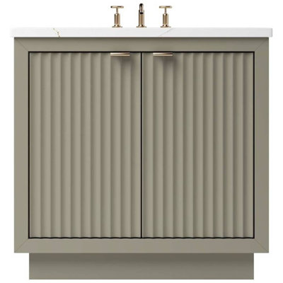 Meuble-lavabo simple Lecrieu