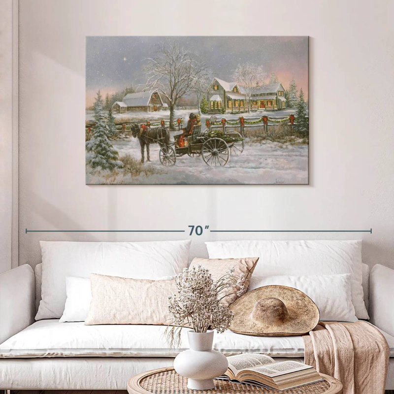 Saison de Noël, H 30 po x l 45 po