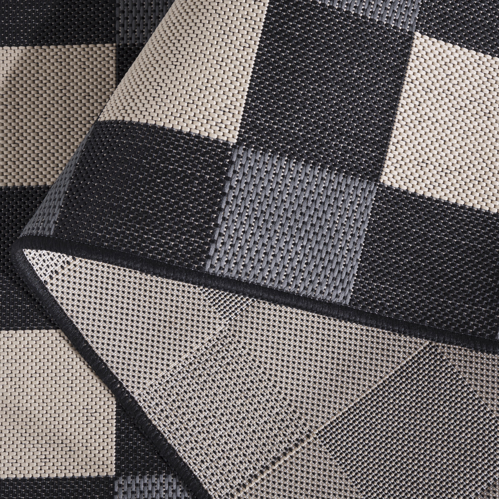 Mererid Geometric Indoor/Outdoor Area Rug, Rectangle 9' x 12'