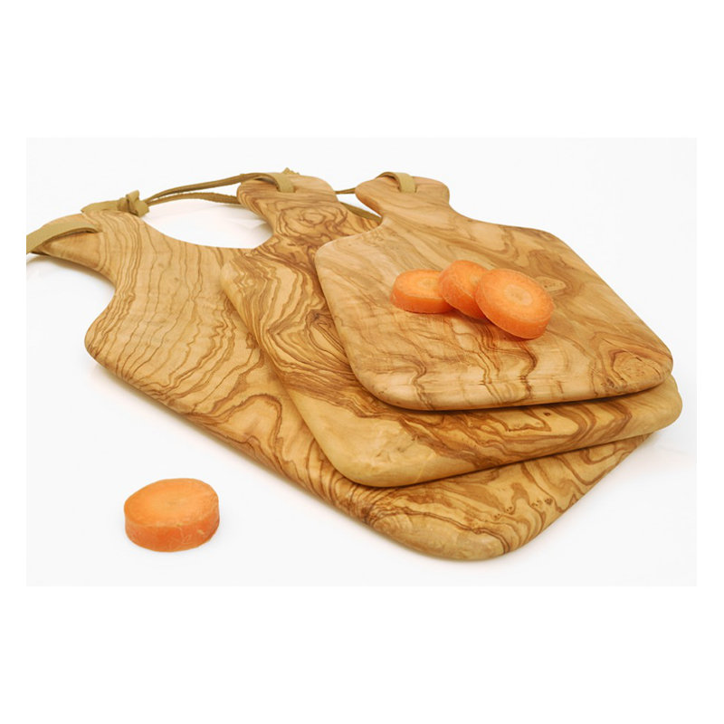 Olive Wood Cutting Board, 10.2362" H x 4.7244" W x 0.2756" D