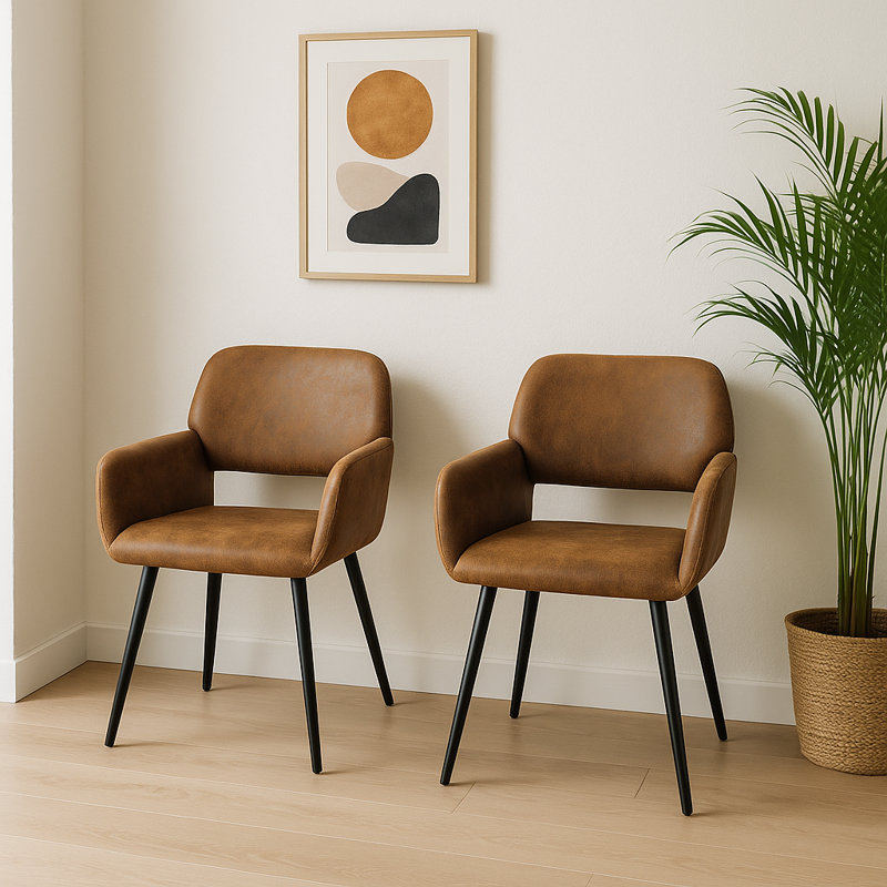 Mayfair Dining Chairs, Brown