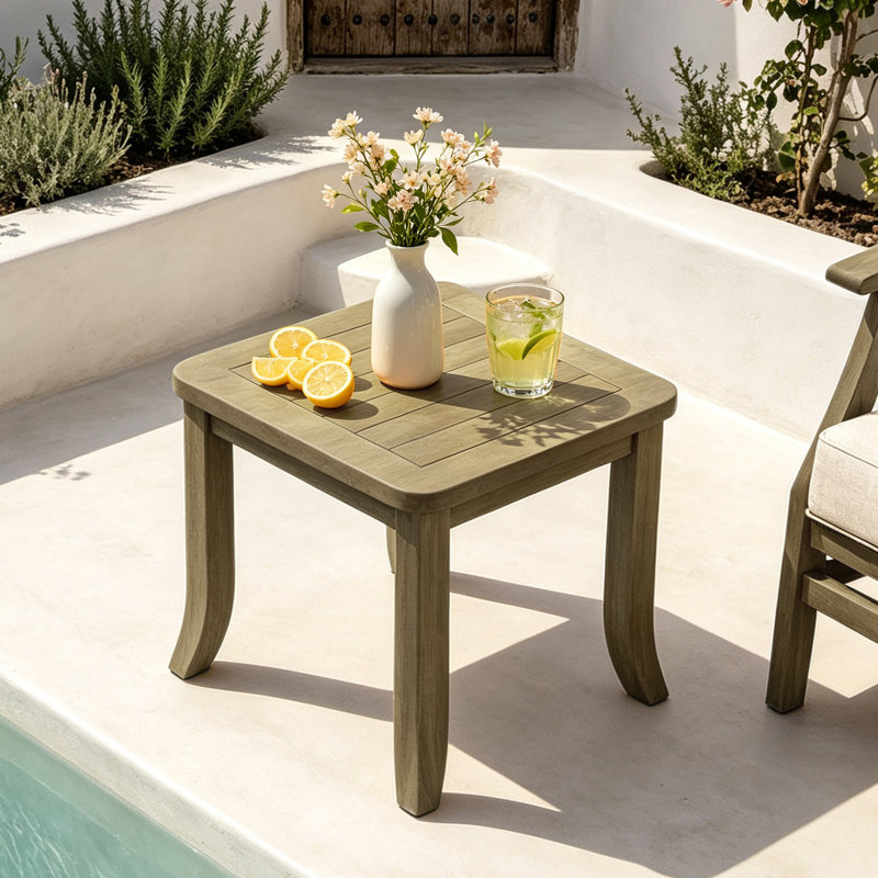 Table d'appoint Clinkscales, Brun
