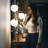 Yireh 66 " Polished Tree Floor Lamp