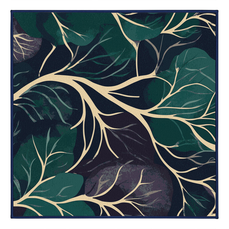 Moonlit Grove Rug, Square 6'