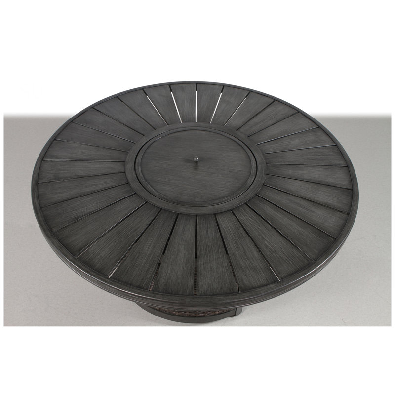 25 H x 52 W Propane Outdoor Fire Pit Table