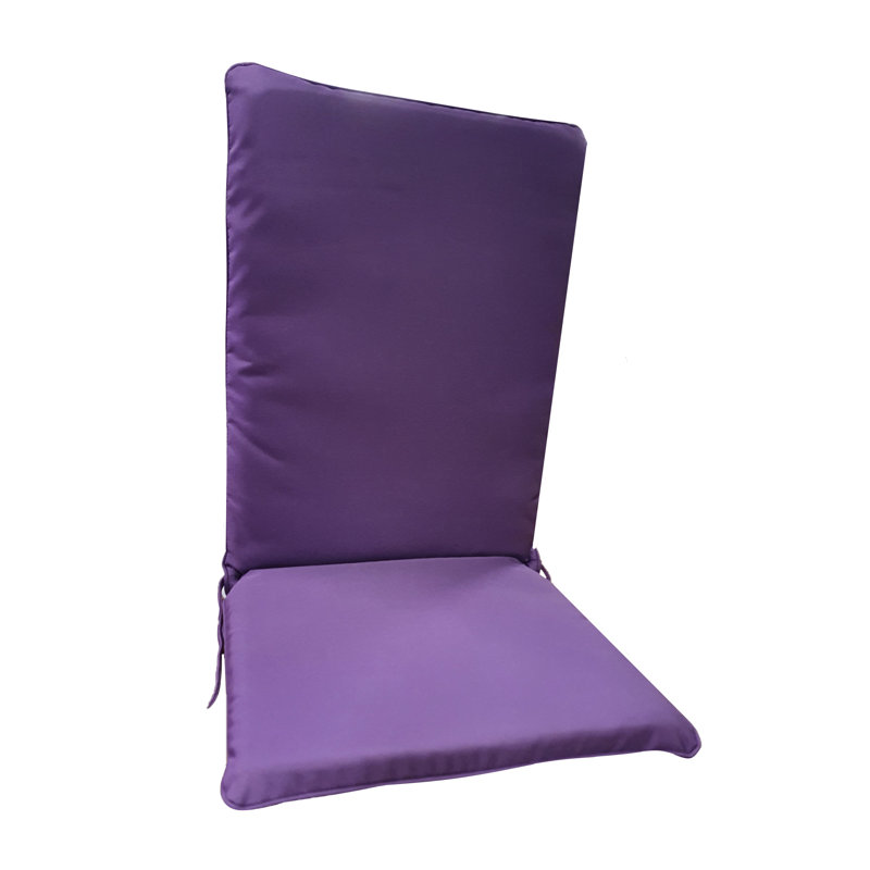 Armchair Seat Cushion, Plum