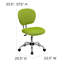 Chaise de bureau pivotante rembourrée à dossier moyen en maillage Wayfair Basics®-151915382-151915367