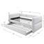 Luxueux lit de jour moderne 1pc-238635176