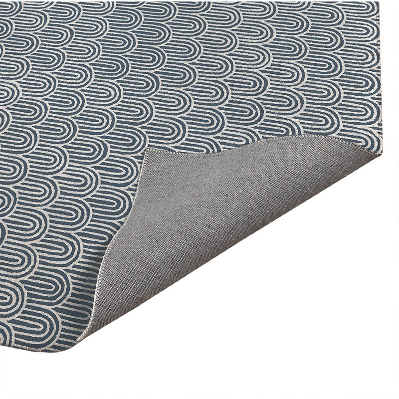 Tapis d'extérieur antidérapant Rolling Hills, Rectangle 5 pi x 7 pi