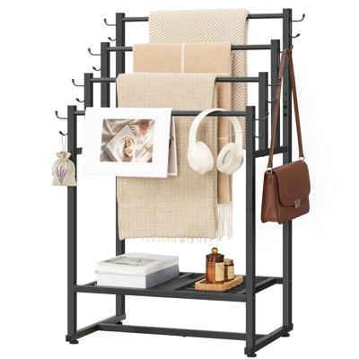 Support de courtepointe autoportant, présentoir à couverture pour chambre à coucher