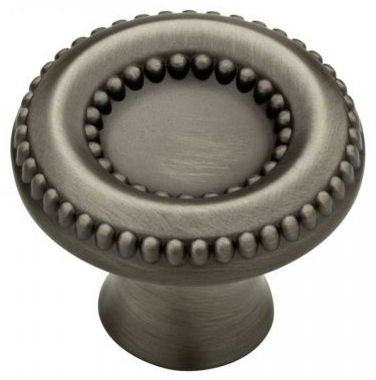 (Paquet de 5) Bouton héritage Taryn de 1-3 / 8 po argenté