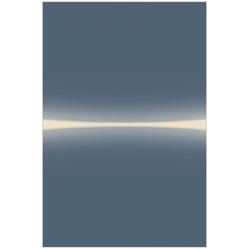 «Transitions in Time 1» par Thom Filicia - reproduction, Cadre blanc, H 60,75 po x l 40,75 po x P 2,1 po