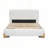 Boucle Upholstered Bed-842450345