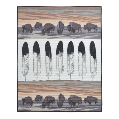 Jeté en polyester Spirit of the Plains