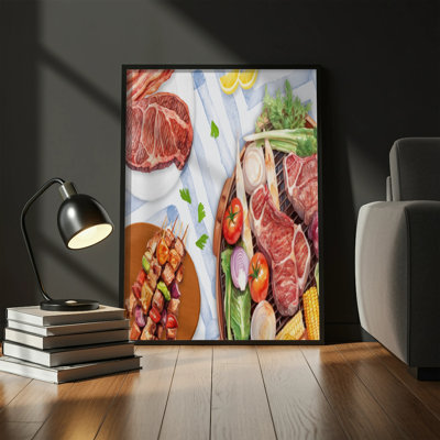 Kitchen Food Art Matte Poster